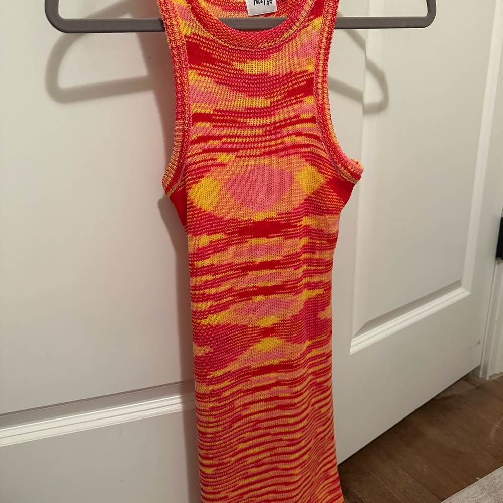 Worn once! Haltered neck mini dress